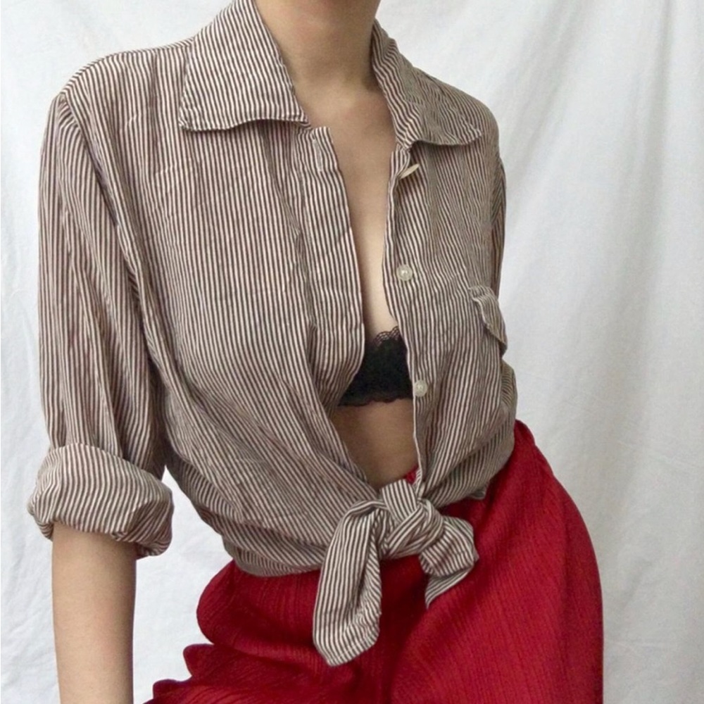 Silky blouse